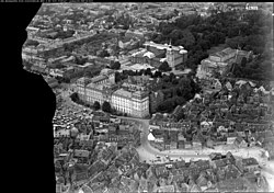 The Old Town of Darmstadt [de] with the Ducal Palace, 1936