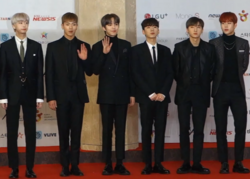 Monsta X at 2018 Asia Artist Awards