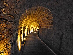 The Templar Tunnel.