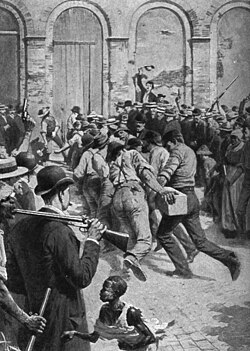 One of the largest mass lynchings in American history involved eleven Italian immigrants in New Orleans in 1891.
