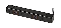 The PlayStation 4 Camera, which is required for use with the PS VR