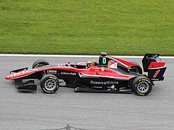 Ilott took pole position and won the feature race at the Red Bull Ring in the 2018 GP3 Series season.