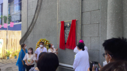Unveiling of a historical marker