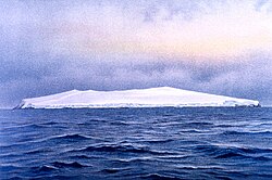 Southeast coast of Bouvet Island in 1898