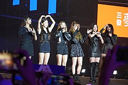 (G)I-dle at 2020 Tainan Christmas & New Year Eve Party on December 21, 2019