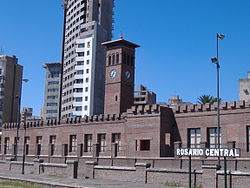 Seat of the Center District, at the former Rosario Central railway station.