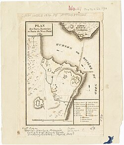 Map of West Point, 1780.