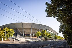 The Rudolf-Harbig-Stadion, the current home of Dynamo Dresden
