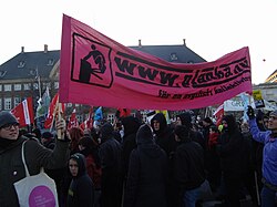 Planka.nu demonstrating at the COP15.