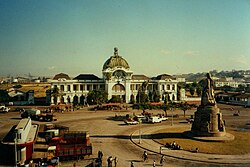 Central train station of Lourenço Marques (renamed as Maputo after independence from Portugal)