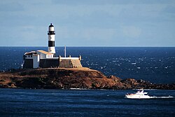 Farol da Barra Lighthouse.