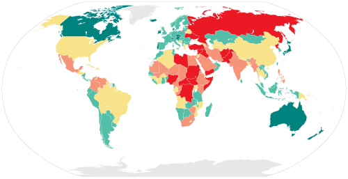Global Peace Index Scores