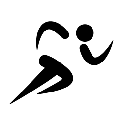 Pictogram for Athletics at the Summer Olympics
