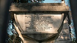 Grave of Jean de La Fontaine, Père Lachaise Cemetery