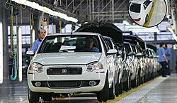 Fiat factory in Córdoba, Argentina