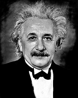 Portrait of Einstein taken in 1935 at Princeton