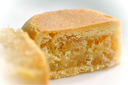 Fenglisu, a pineapple pastry from Taiwan