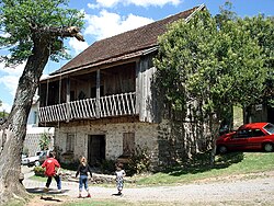 Typical colonial house and winery in the rural area, part of the Caminhos da Colônia tourist route
