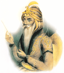 Ranjit Singh established secular rule over Punjab in the early 19th century.