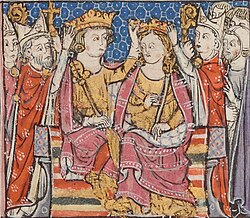 Coronation of Maria of Montferrat and John of Brienne, King of Jerusalem and Latin Emperor of Constantinople