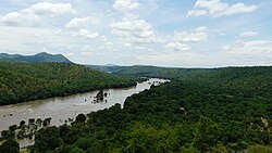 The city draws majority of the water requirement from the Kaveri River