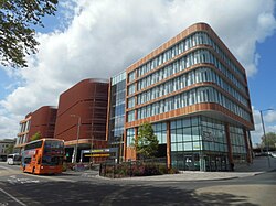 The Broadmarsh Bus Station and Car Park in 2023