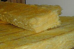 Glass wool insulation