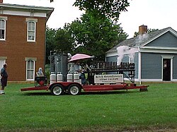 Kitch Greenhouse Steam Calliope at the Ohio Historical Society – July 2006
