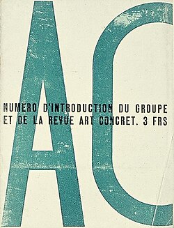 Revue Art Concret, May 1930