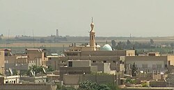 On 22 July 2012, the Arab town of Ras al-Ayn (pictured above) and a series of other towns in the northeastern Syria were captured by the People's Protection Units (YPG).