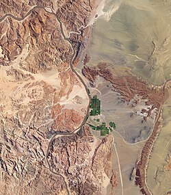 Various irrigation projects along the river