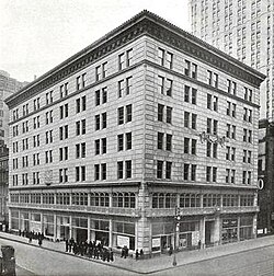 The Astor House Building, designed by Marc Eidlitz & Sons