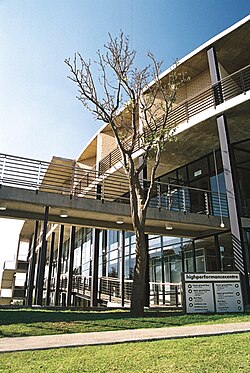 The university's High Performance Centre on the LC de Villiers Sport Grounds