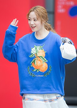 Hur at the 2016 Seoul Fashion Week