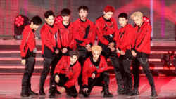 Exo is tied with BTS for the most Grand Prize wins, having won four each.