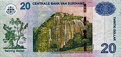 20 Surinamese dollars