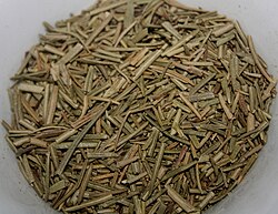 Dried leaves