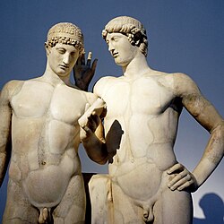 Orestes and Pylades, attributed to Pasiteles school