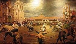 First execution attempt of Túpac Amaru II