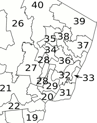 detail of northeastern portion