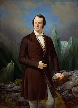 Portrait by Fritz Zuber-Buhler, 1844