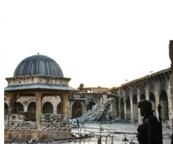 Mosque in 2013, after destruction of the minaret