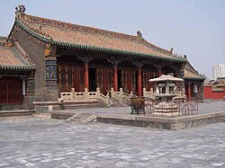 Chongzheng Hall in the Mukden Palace