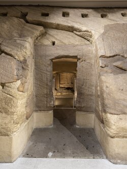 Entrance to the temple, vestibule
