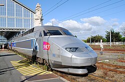 TGV Atlantique at La Rochelle station