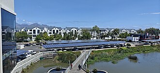 Modern, multi-story housing in Somerset West