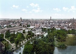 Braunschweig, the capital and largest city of Brunswick, c. 1900