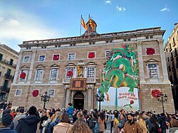 Saint George's Day In Barcelona