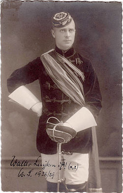 Corporate student of the "Agronomia" in Bonn 1928/1929