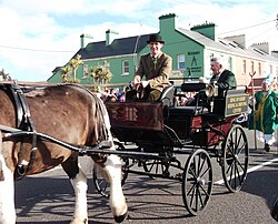 A St Patrick's Day parade in County Kerry